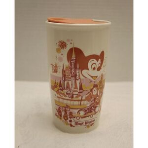 Starbucks Disney Magic Kingdom Ceramic Cup with Lid